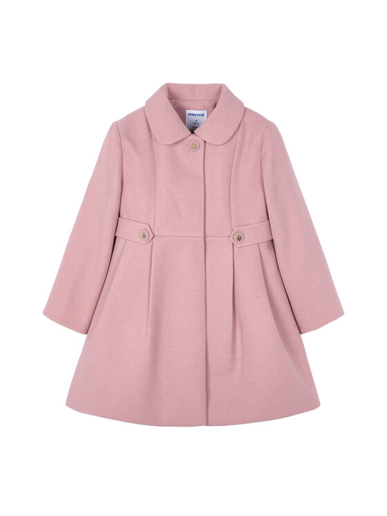 Mayoral Mayoral Cappotto di transizione 4440 Rosa Regular Fit