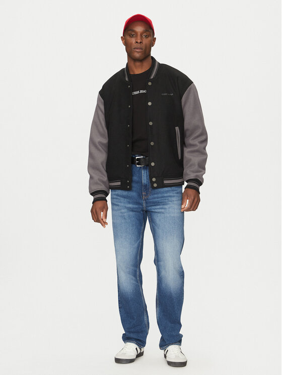 Guess Jeans Guess Jeans Bomber-jakk M5RL32 WHAC2 Must Regular Fit