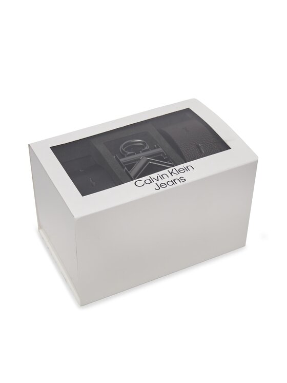 Calvin Klein Jeans Calvin Klein Jeans Чоловічий ремінь Gift Prong Harness Lthr Belt35Mm K50K511516 Чорний