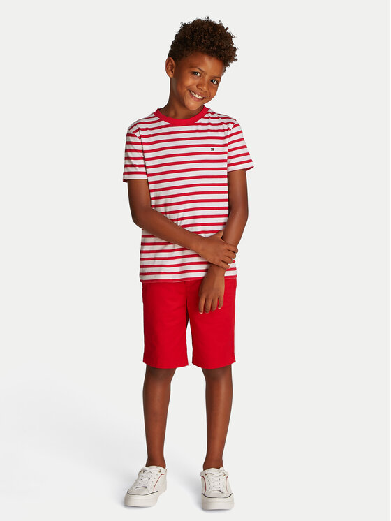 Tommy Hilfiger Tommy Hilfiger T-särk Essential KB0KB06879 Punane Regular Fit