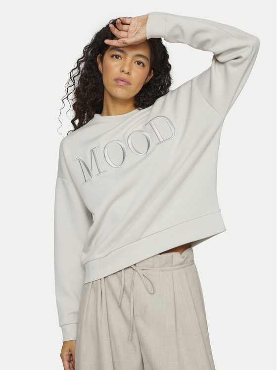Vila Vila Світшот Reflect 14102406 Бежевий Regular Fit