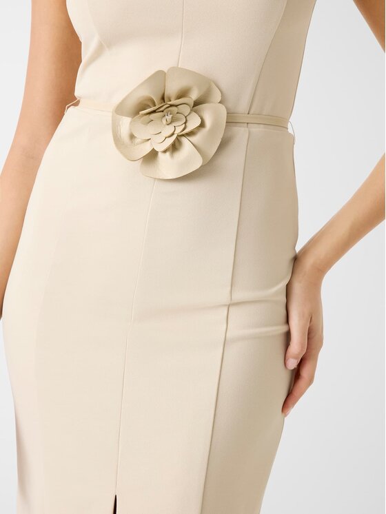 Guess Guess Kleid für den Alltag 180023 Beige Classic Fit