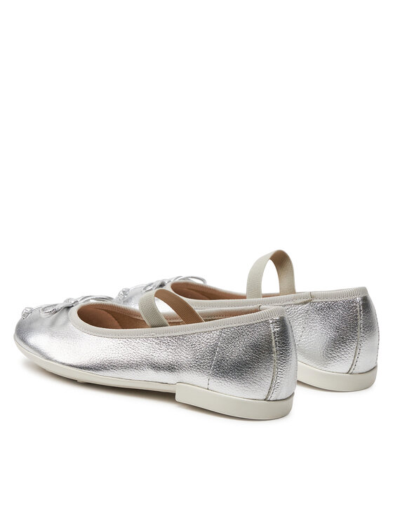 Geox Geox Balerina Jr Plie' J4555D 00044 C1007 S Ezüst