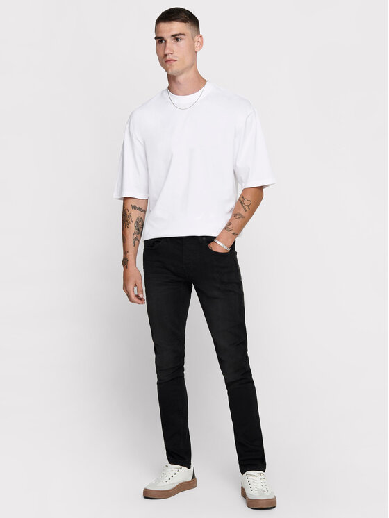 Only & Sons Only & Sons Džínsy Loom 22007451 Čierna Slim Fit