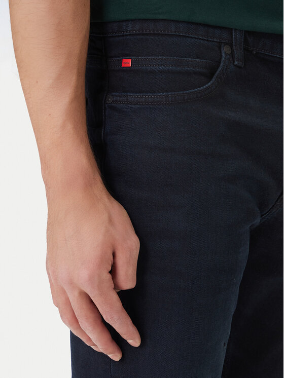 HUGO HUGO Džinsai 50517493 Tamsiai mėlyna Extra Slim Fit