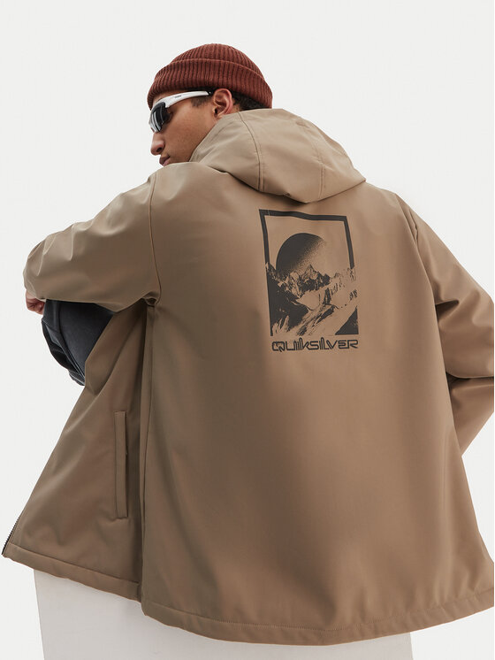 Quiksilver Quiksilver Snowboardjacke Live For The Dream EQYJK04185 Beige Regular Fit