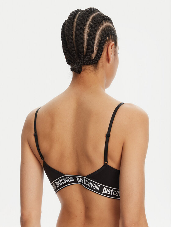 Just Cavalli Just Cavalli Reggiseno Bralette 78PAJU03 CJUT2 Nero