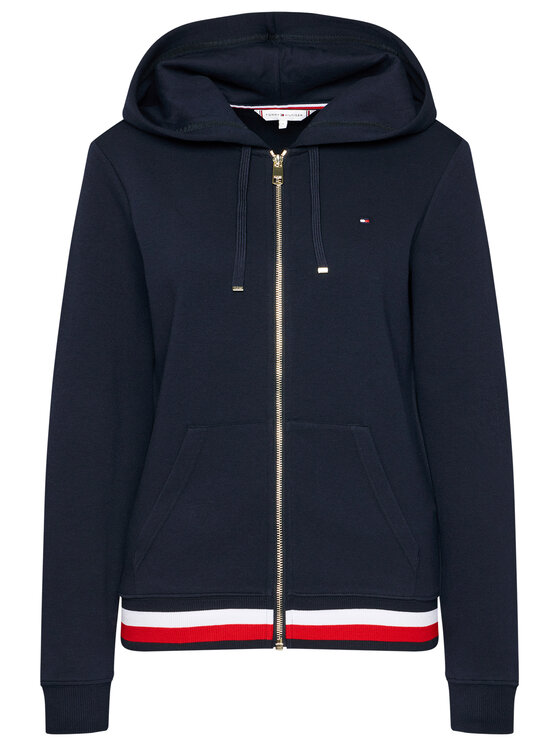Tommy Hilfiger Tommy Hilfiger Bluza Heritage WW0WW24971 Granatowy Regular Fit