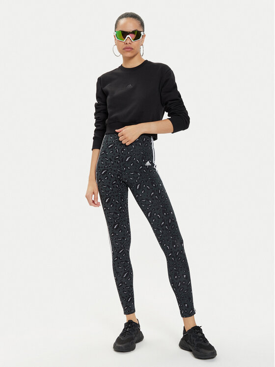 adidas adidas Pulóver ALL SZN Fleece IW1225 Fekete Regular Fit