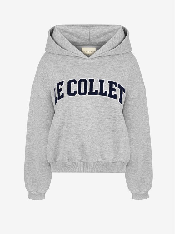 Le Collet Le Collet Bluza LEYA Szary Oversize