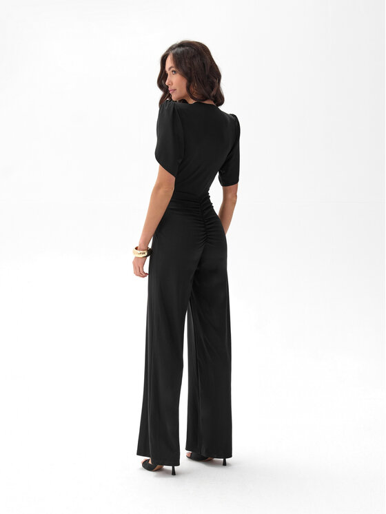Roco Fashion Roco Fashion Overal Amaris Černá Slim Fit