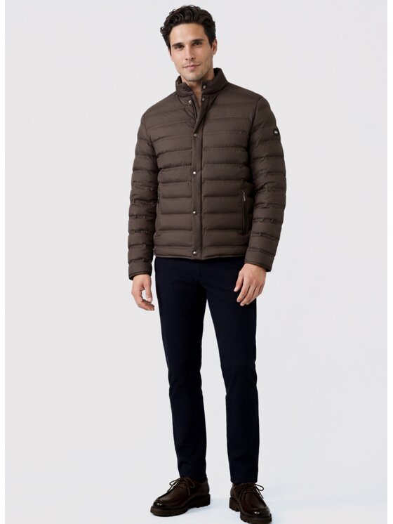 Pako Lorente Pako Lorente Kurtka przejściowa P26WF-5X-003 Brązowy Regular Fit