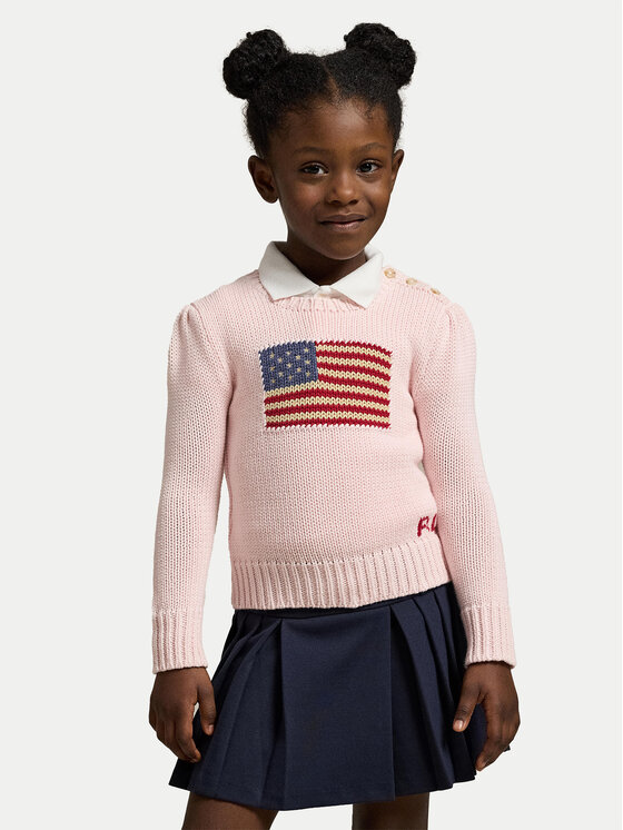 Polo Ralph Lauren Sweter 312668609003 Różowy Regular Fit