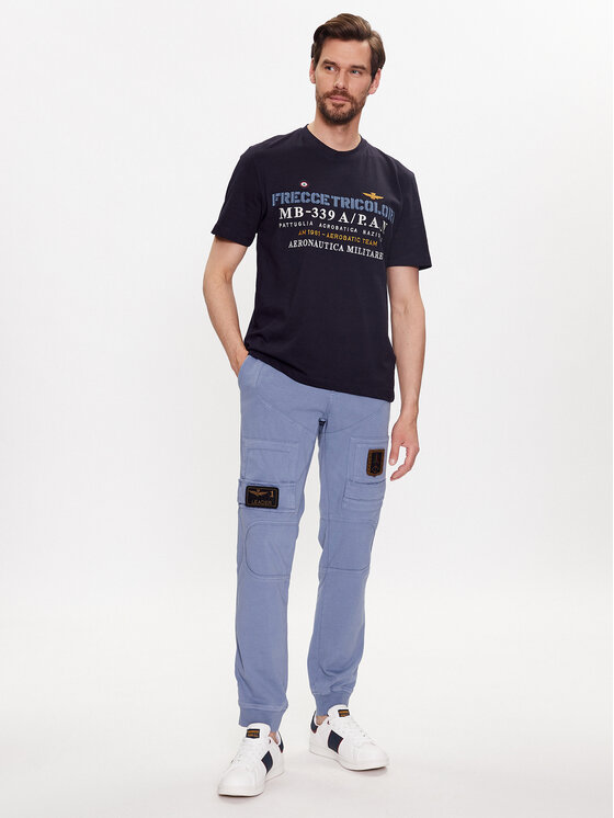 Aeronautica Militare Aeronautica Militare T-shirt 231TS2086J592 Blu scuro Regular Fit