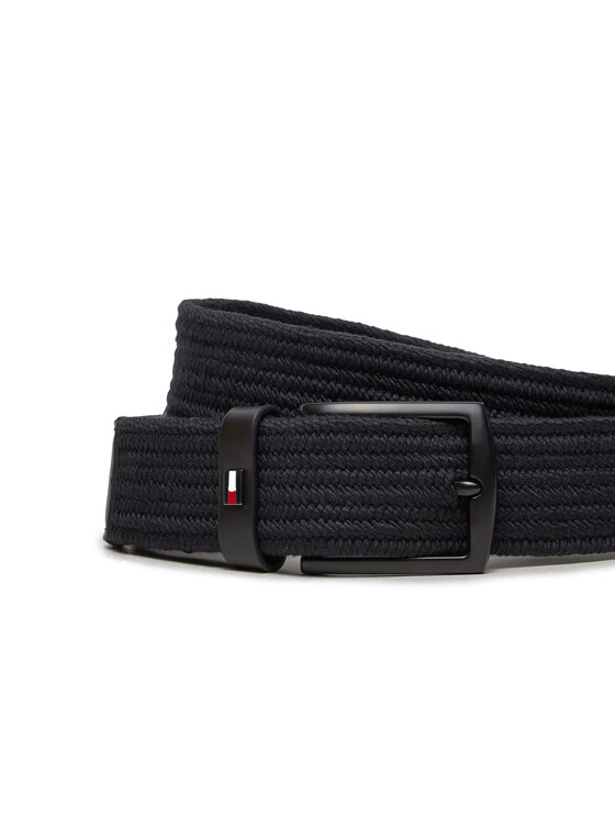 Tommy Hilfiger Tommy Hilfiger Herrengürtel Denton Elastic AM0AM12548 Schwarz