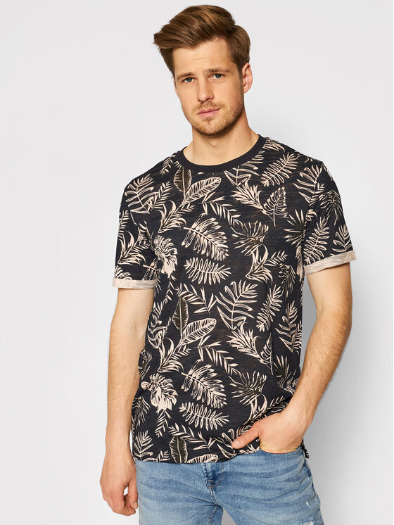 Jack&Jones PREMIUM Majica Blabeach Ss 12187869 Črna Regular Fit