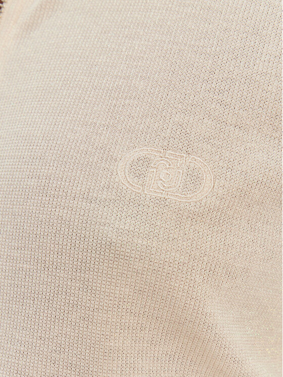 Liu Jo Sport Liu Jo Sport Top TA6174 J3845 Écru Regular Fit