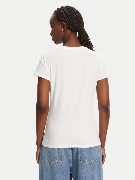 Liu Jo Liu Jo Tricou WA5239 JS923 M9565 Alb Regular Fit