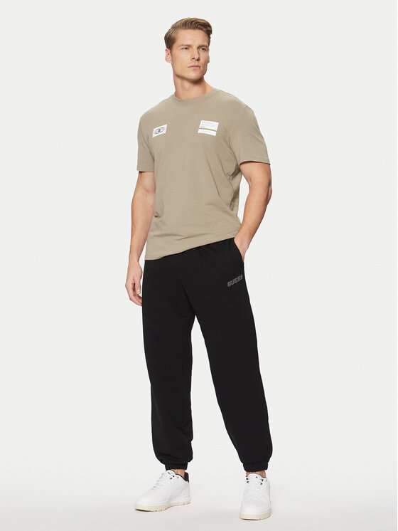 Guess Guess Sportinės kelnės Z4YB00 KAIJ1 Juoda Relaxed Fit