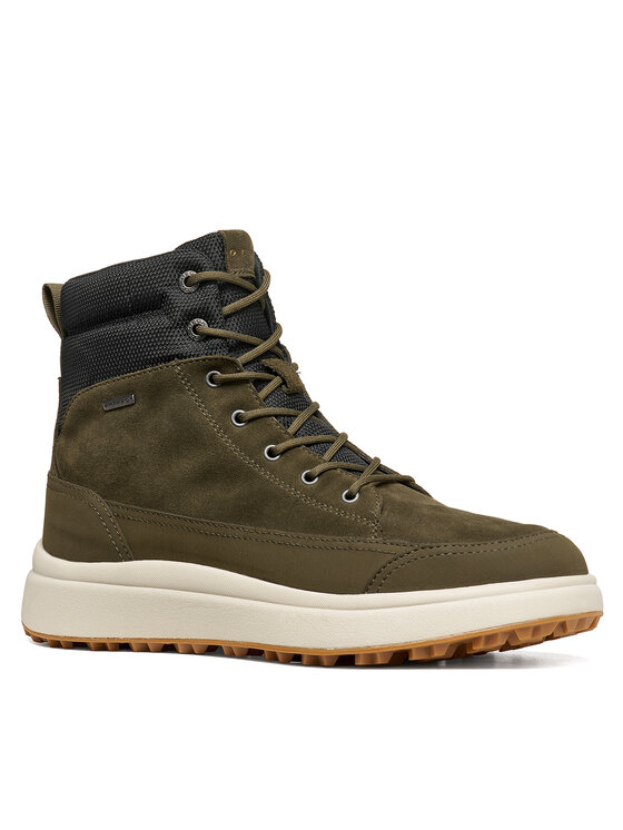 Geox Geox Laisvalaikio batai U Granito + Grip B Abx U66FZA 0223R C3009 Tamsiai žalia
