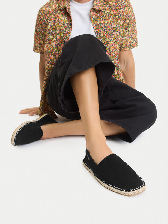 Quiksilver Espadrile EOHP-BARREL-01 Negru