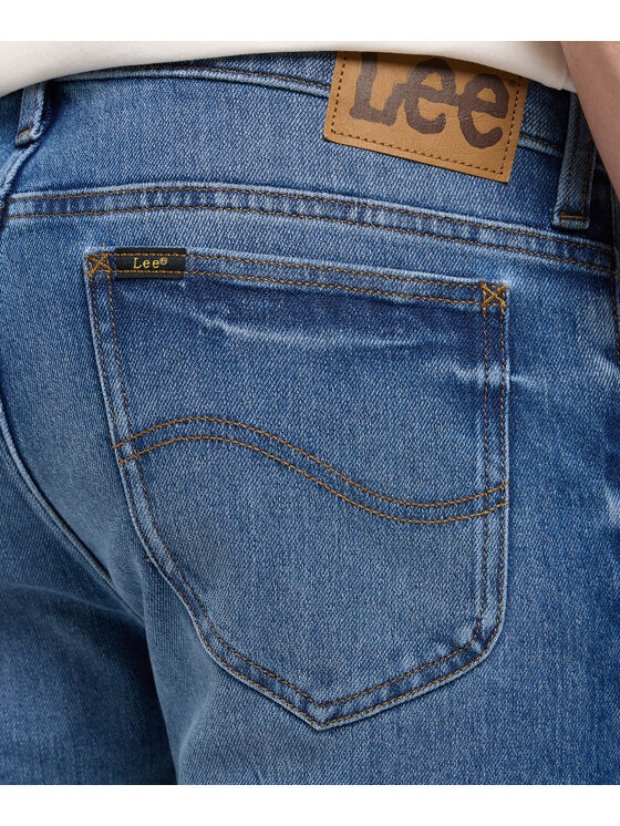 Lee Lee Jeansy 112372613 Niebieski Slim Fit