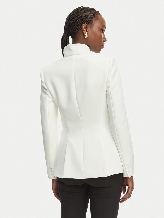 Elisabetta Franchi Elisabetta Franchi Sako GI-192-61E2-V490 Bílá Regular Fit