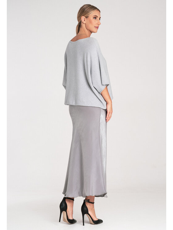FIGL FIGL Πουλόβερ M1102 Γκρι Oversize