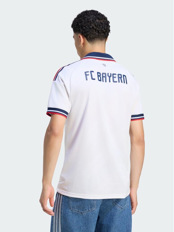adidas adidas Koszulka techniczna 171367 Biały Slim Fit