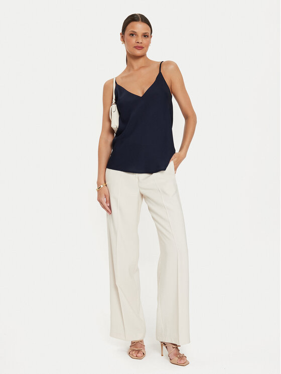 ViCOLO ViCOLO Blúz TB0408 Sötétkék Regular Fit