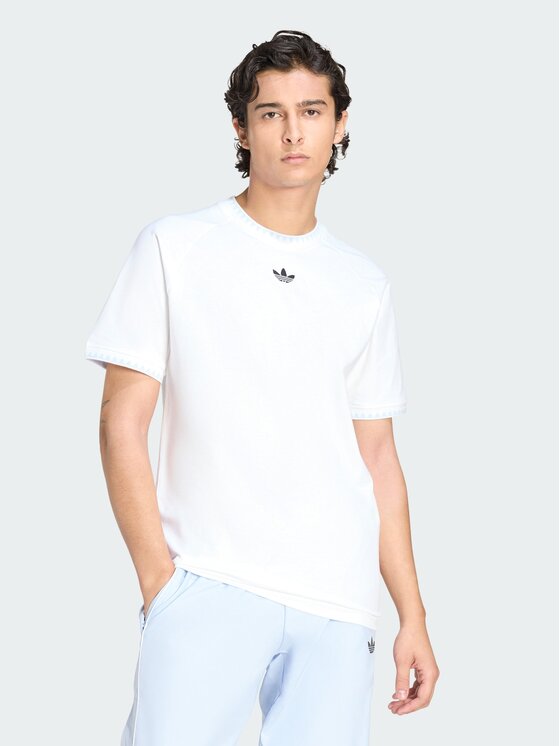 adidas adidas T-Shirt 161976 Biały Slim Fit