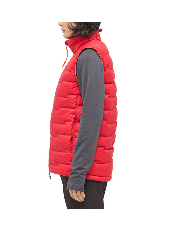 Haglöfs Haglöfs Kamizelka ROC Flash Down Vest Women Czerwony Regular Fit
