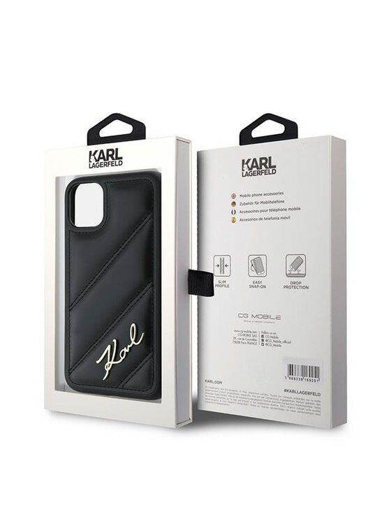 KARL LAGERFELD KARL LAGERFELD Etui na telefon Apple iPhone 11 Czarny