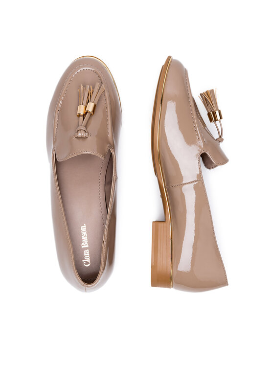 Clara Barson Clara Barson Loafersy CD24055-1 Beżowy
