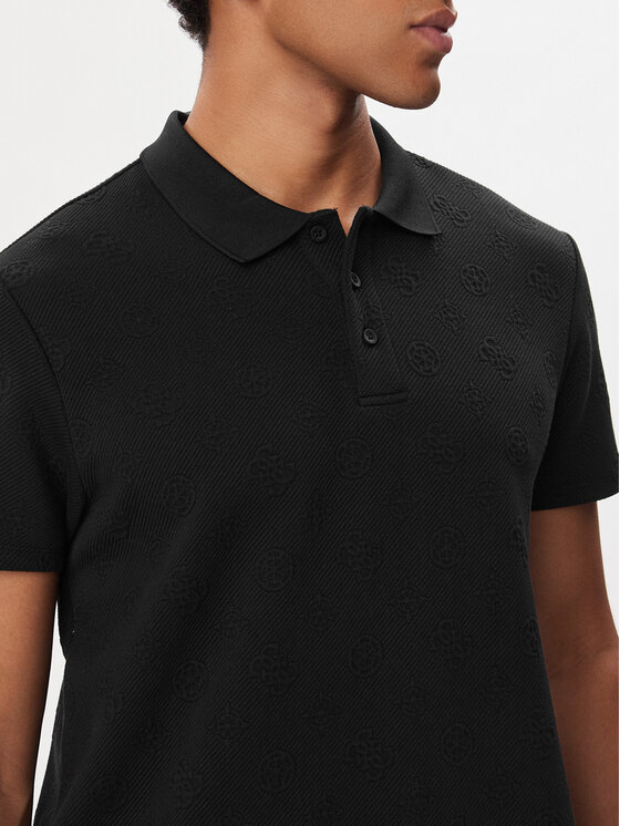 Guess Guess Polo M6BP20 K6696 Nero Regular Fit