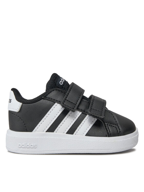 adidas adidas Снікерcи Grand Court Lifestyle Hook and Loop Shoes GW6523 Чорний