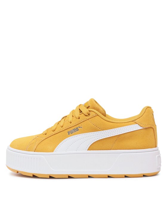 Puma store platform giallo