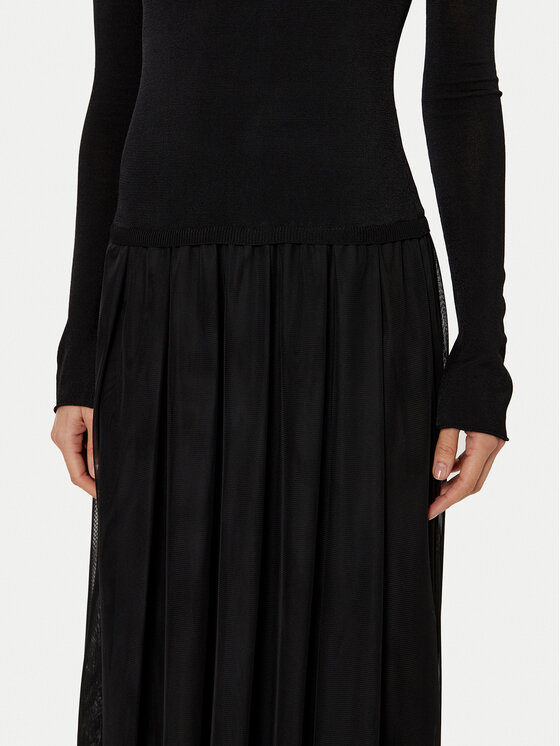 MAX&Co. MAX&Co. Sukienka wieczorowa 2516621011200 Czarny Regular Fit