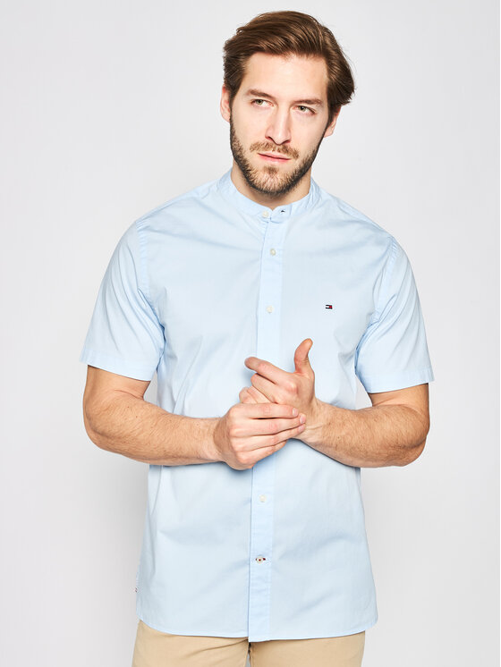 tommy hilfiger poplin shirt