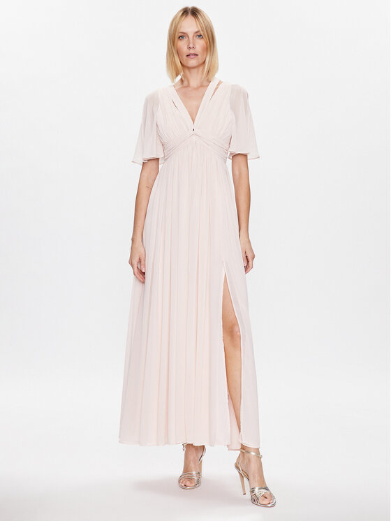Marella Marella Večernja haljina Icona 2332210432 Ružičasta Slim Fit