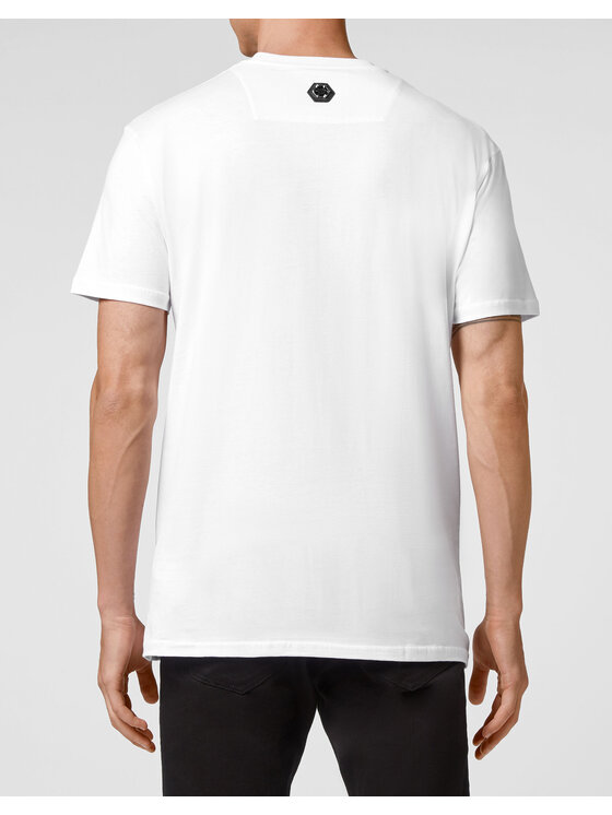 PHILIPP PLEIN PHILIPP PLEIN Tričko 3991 Biela Regular Fit