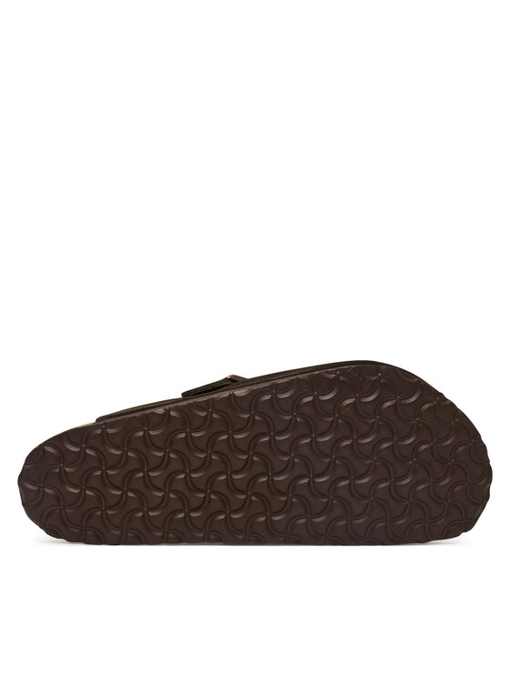 Birkenstock Birkenstock Plätud Boston Fur 1020567 Pruun
