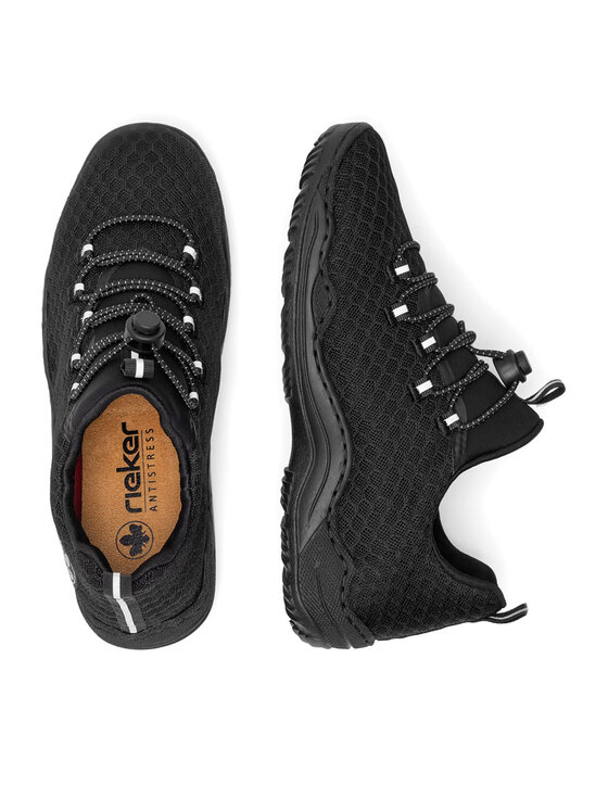 Rieker Rieker Sneakersy L0550-01 Čierna