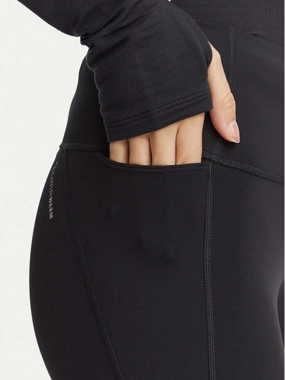 adidas adidas Легінси Run Essentials Winterized Full Length Leggings KH1789 Чорний Slim Fit