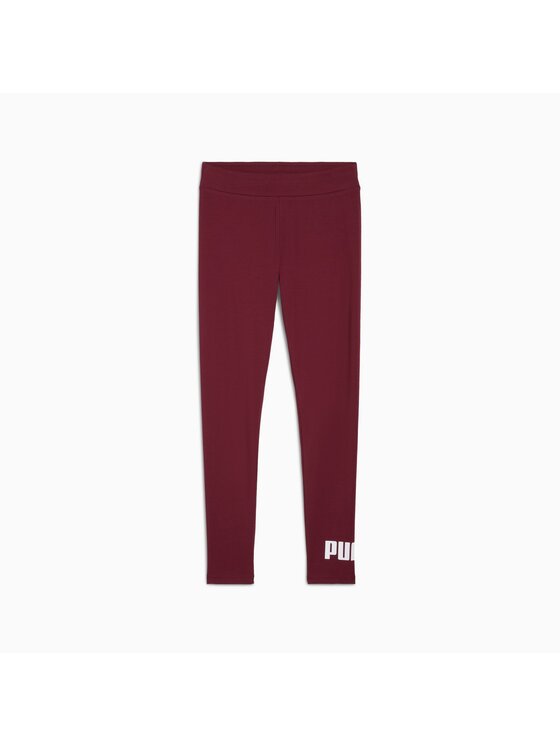 Puma Puma Legginsy 682427 Bordowy Regular Fit