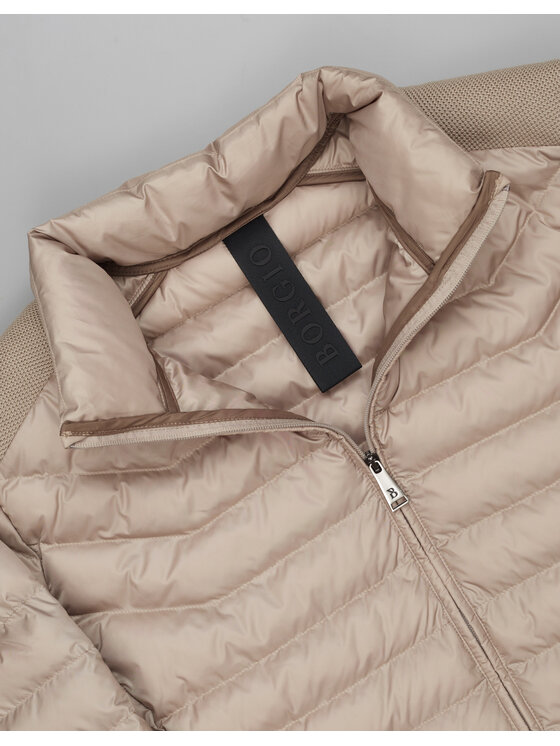 Borgio Borgio Kurtka przejściowa malegno Beżowy Classic Fit