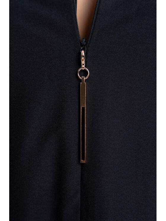 CLICK CLICK Φόρεμα καθημερινό 60-6164 Μαύρο Regular Fit