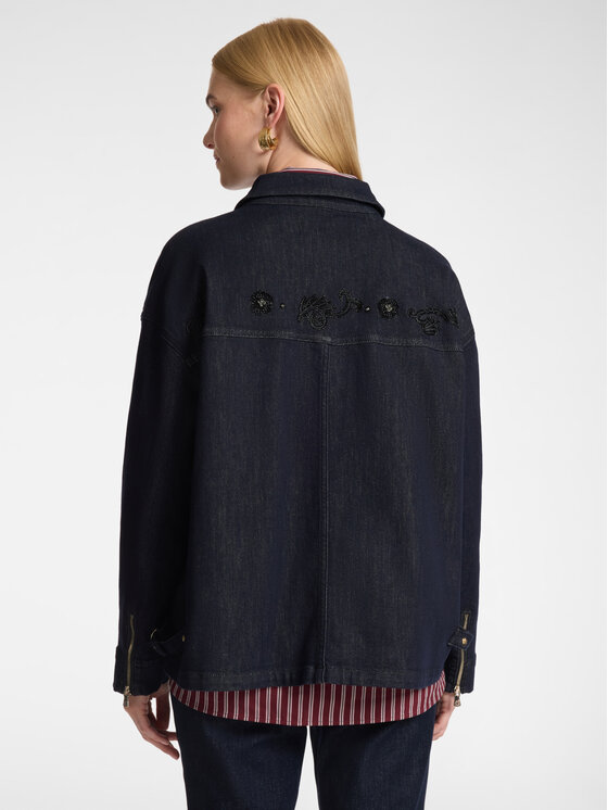 Elena Mirò Elena Mirò Giacca da abito R403Z000045N034 Blu Boxy Fit