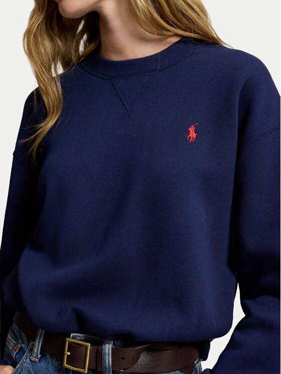 Polo Ralph Lauren Polo Ralph Lauren Μπλούζα 211971697002 Σκούρο μπλε Relaxed Fit