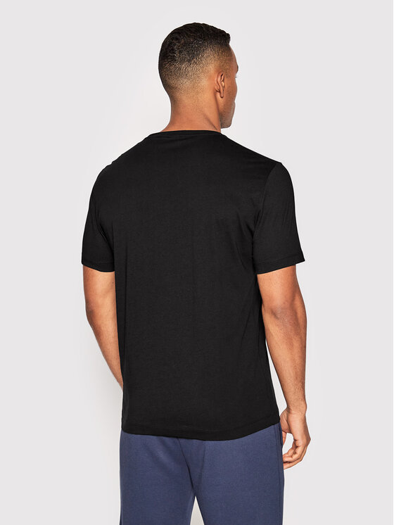T-shirt 6LPT05 PJM9Z 1200 Nero Regular Fit